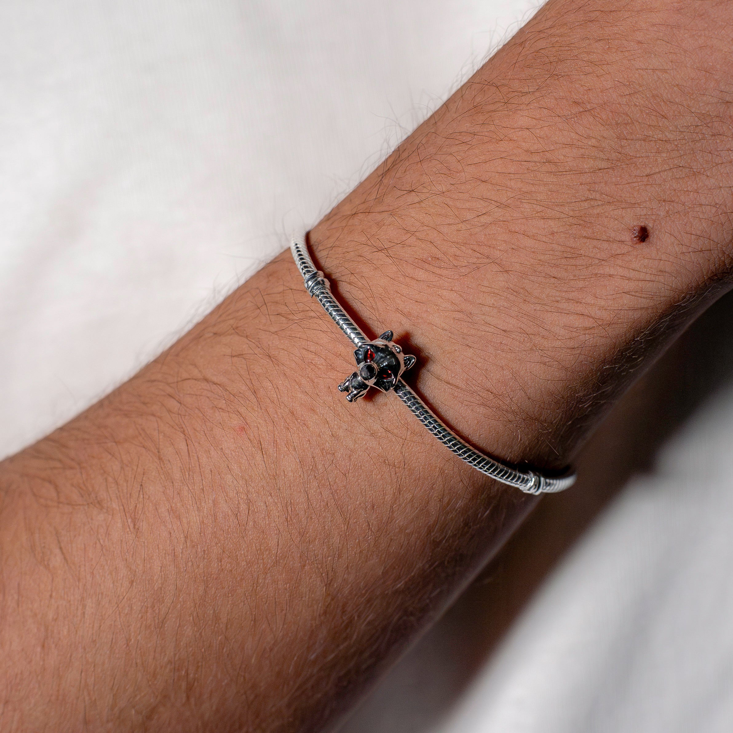 Game of Thrones Ghost Direwolf Charm