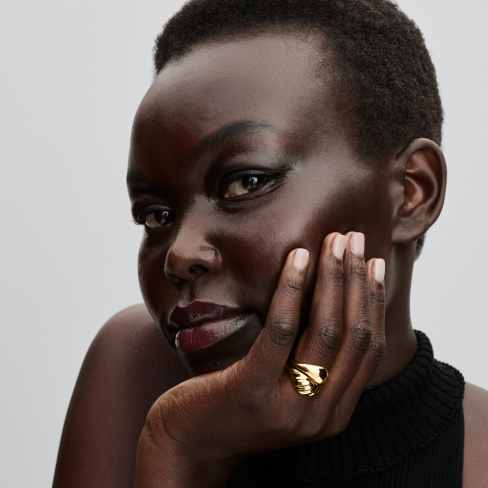 Rippled Stacking Rings