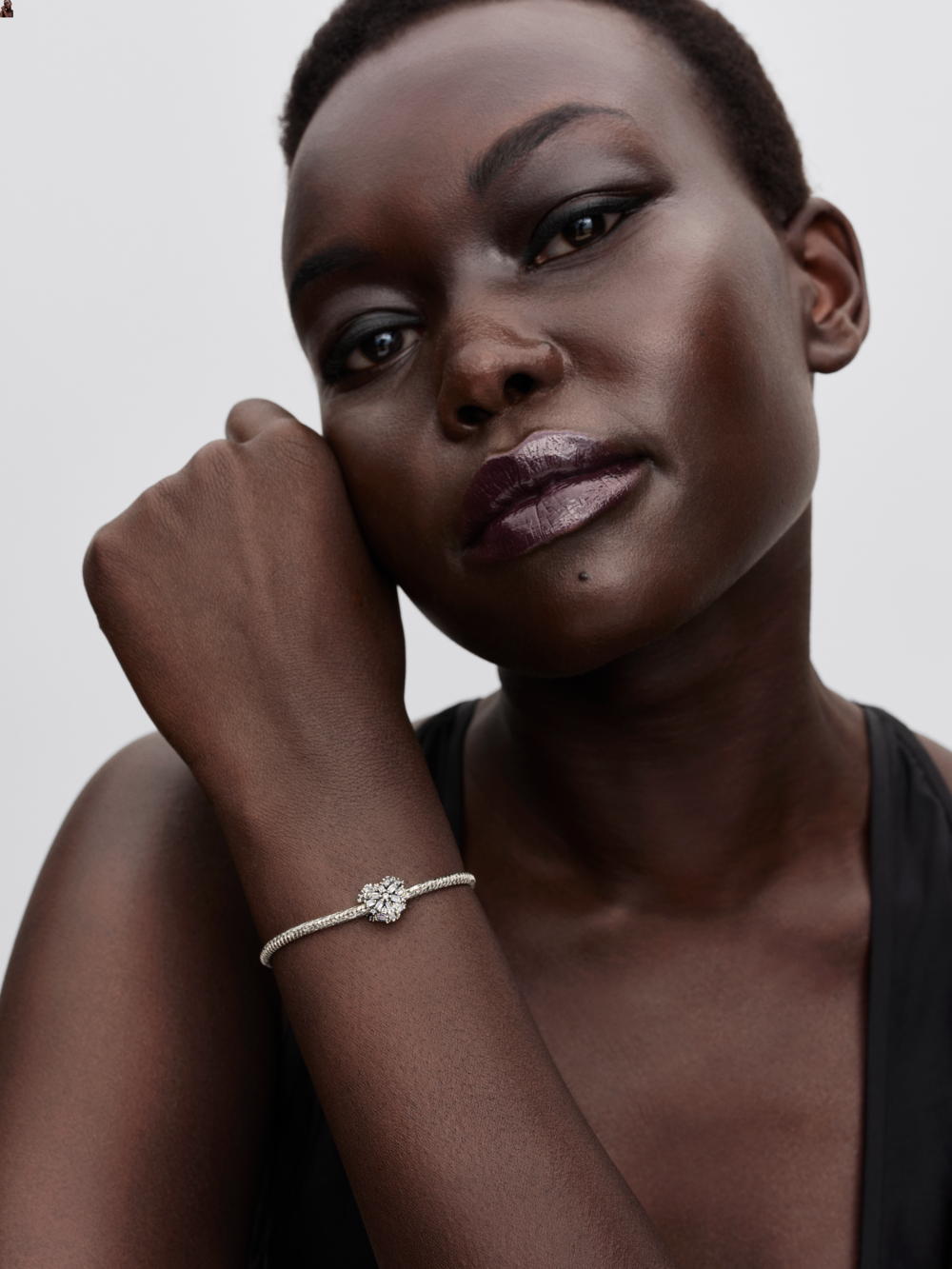 Barbed wire heart sterling silver medallion