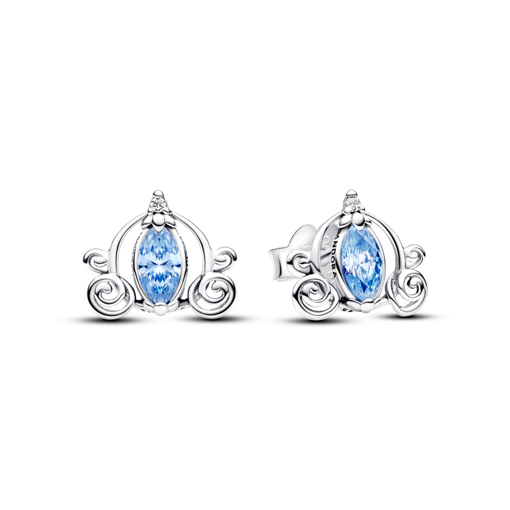 Disney Cinderella's Carriage Stud Earrings