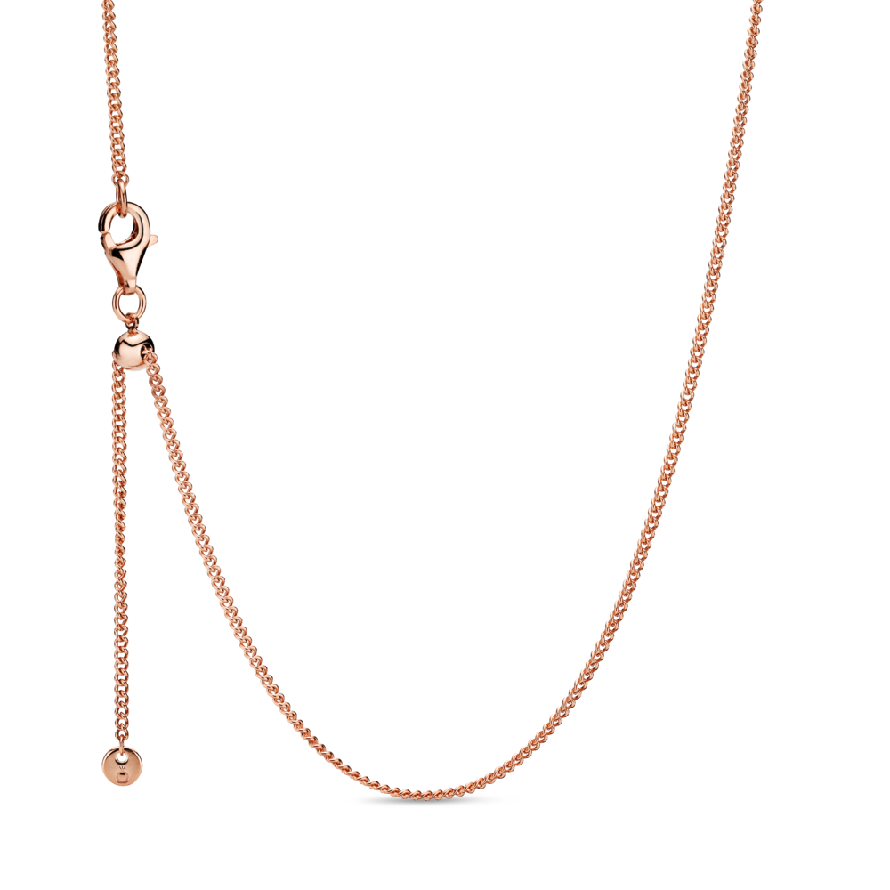Pandora Rose necklace with sliding clasp