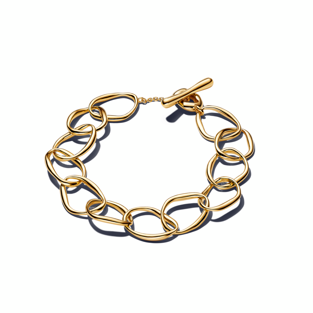 14k gold-plated bracelet