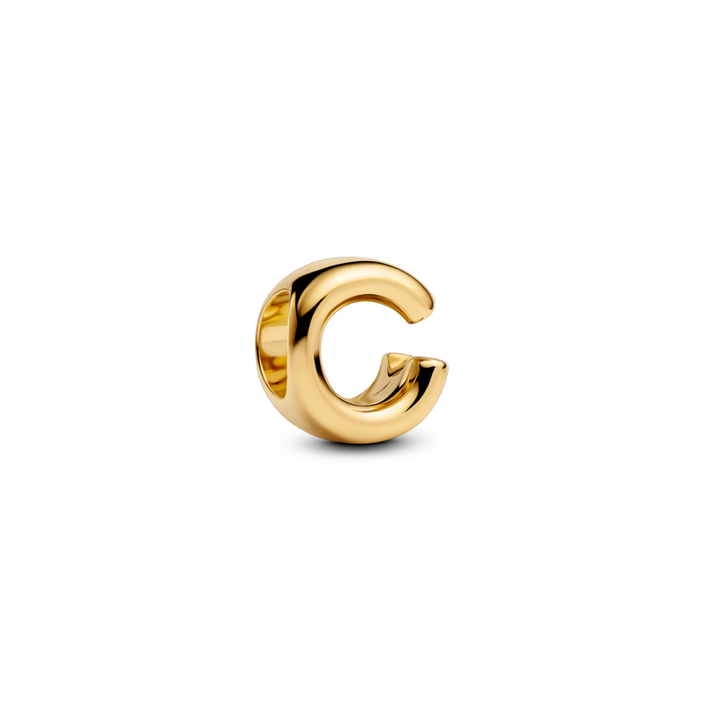 letter C alphapet charm