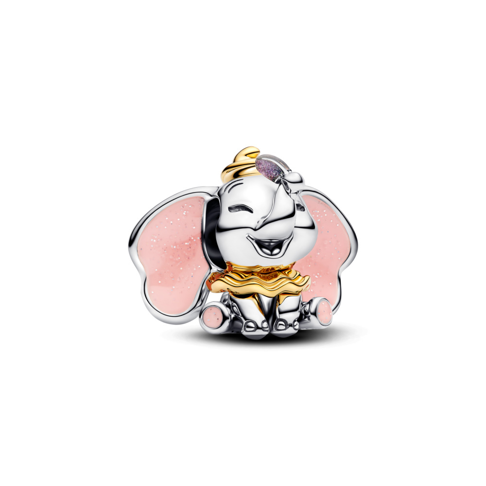 Disney Dumbo Charm
Sterling silver, 14k gold plating