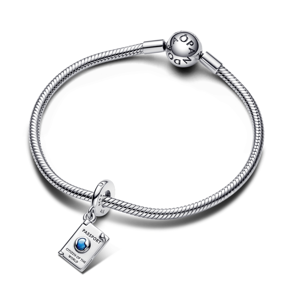 Openable Passport Dangle Charm