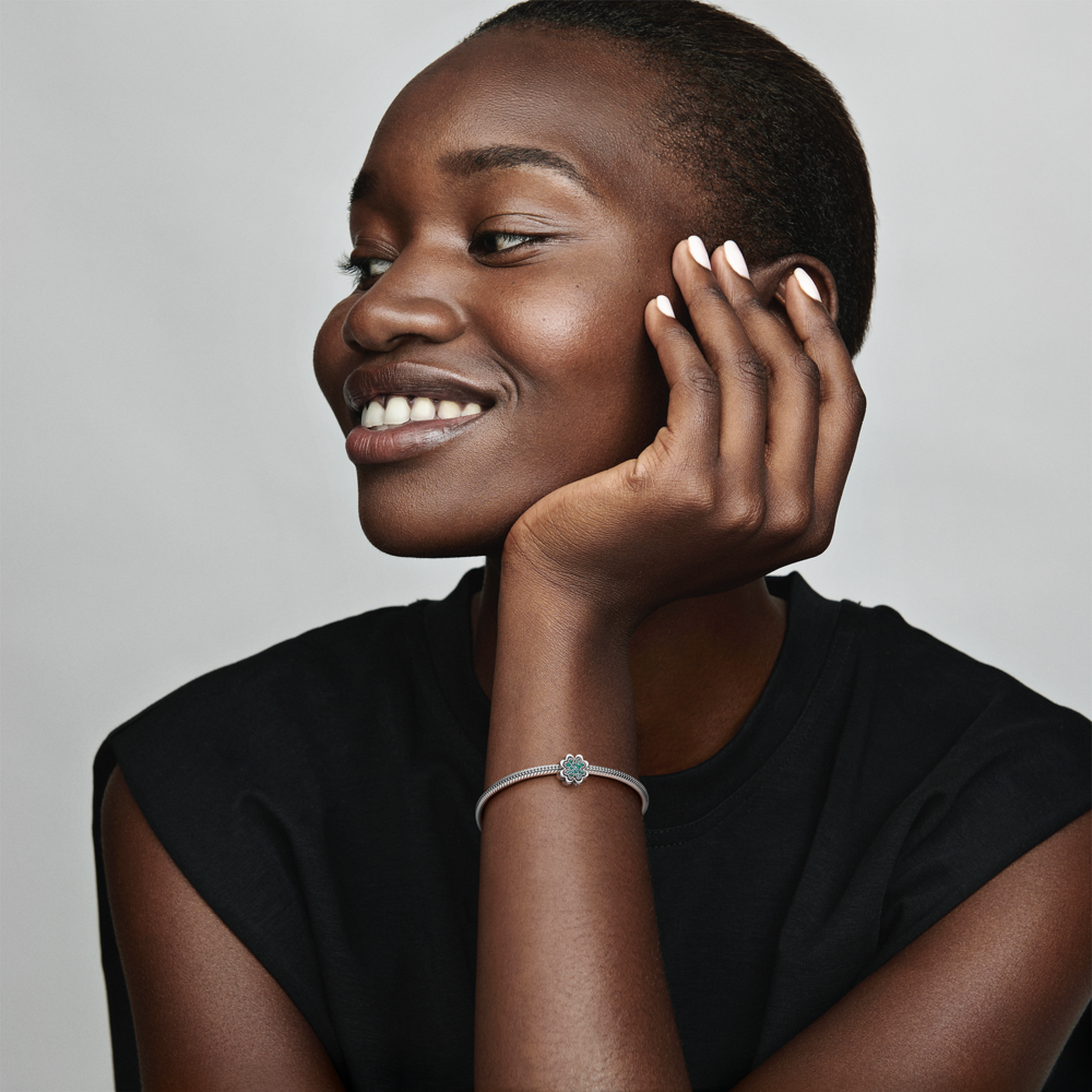 Splittable Four Leaf Clover Charm