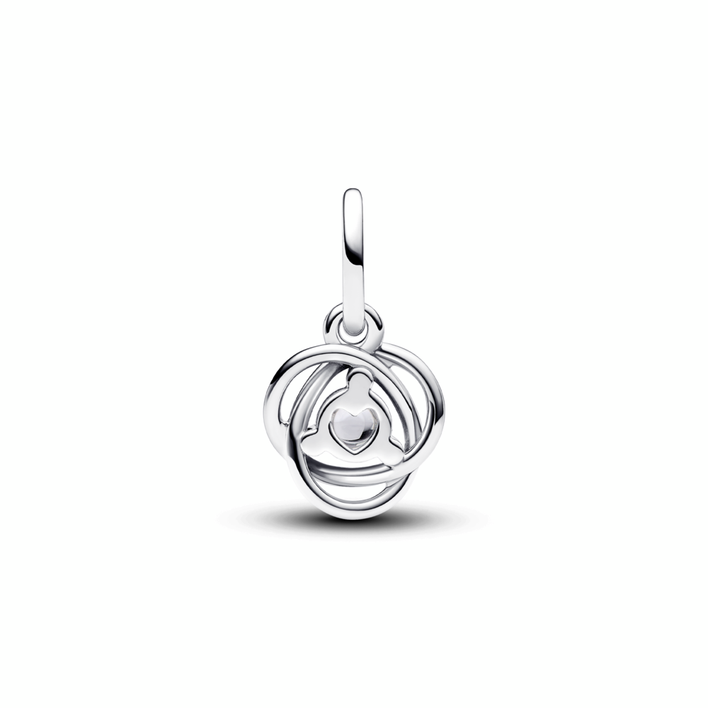 April Eternity Circle Dangle Charm