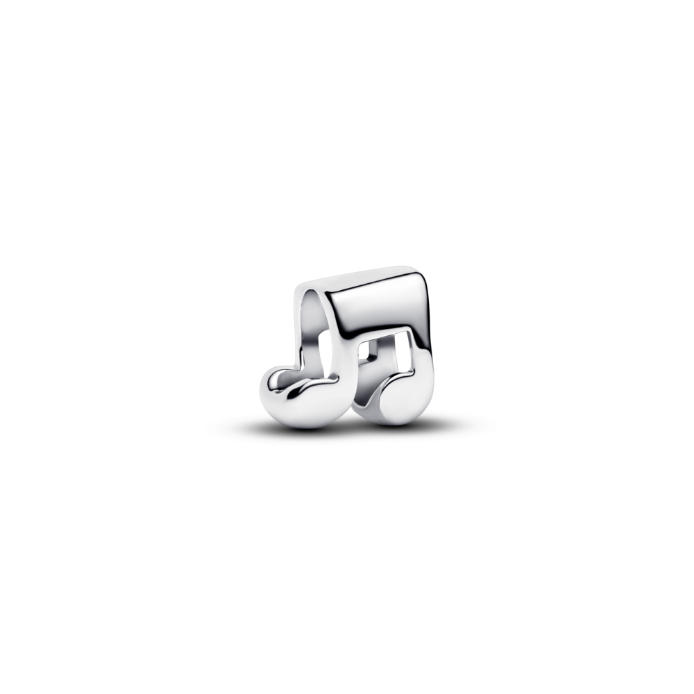 Music note sterling silver mini charm