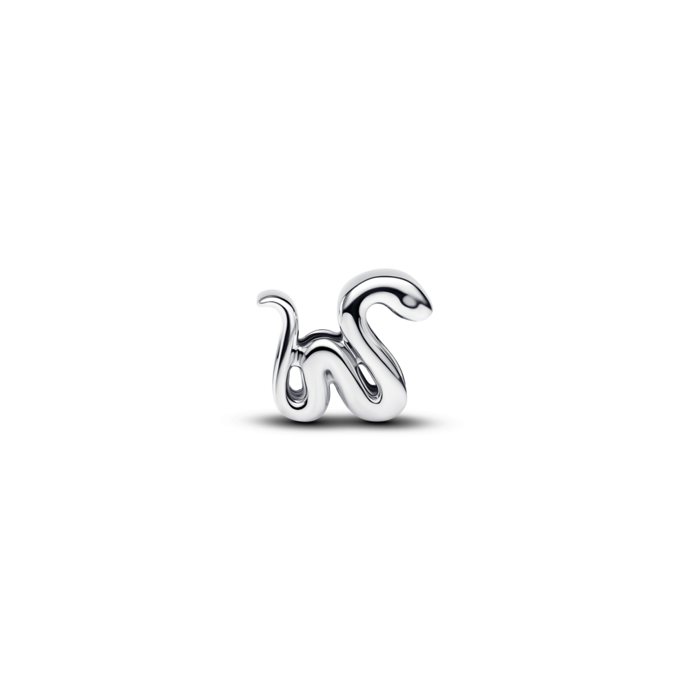 Snake sterling silver mini charm