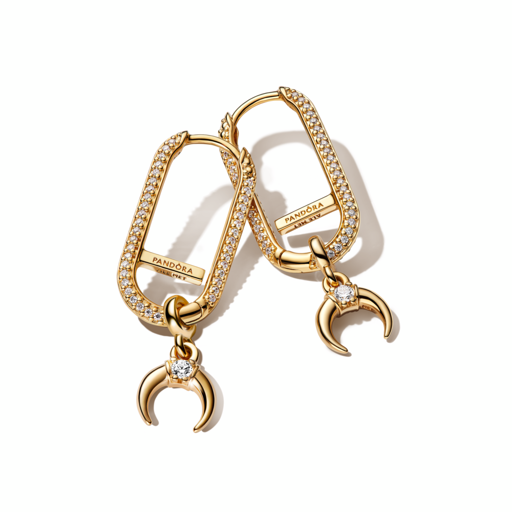 Pandora ME Extended Pavé Link Single Earring