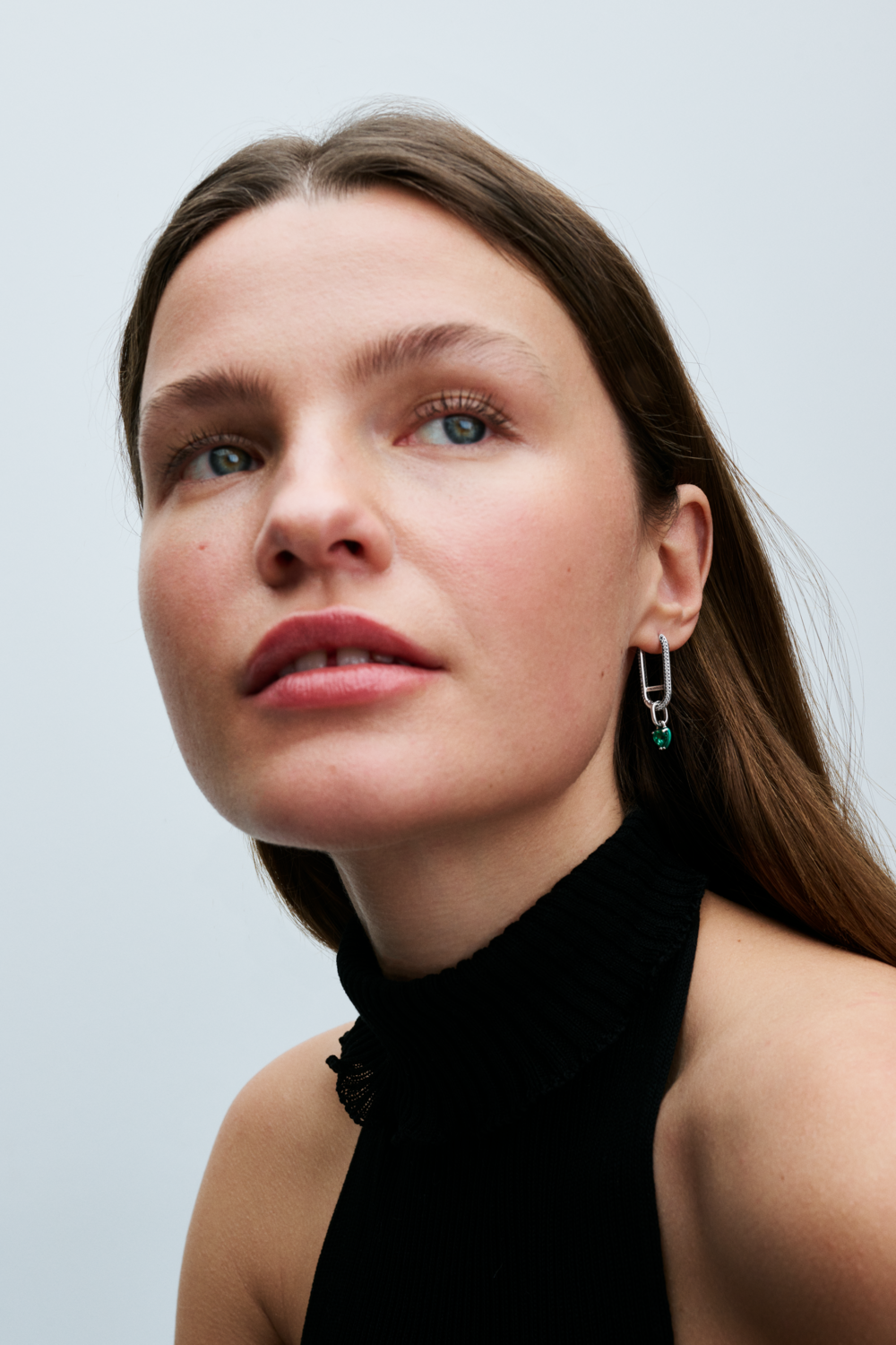 Pandora ME Extended Pavé Link Single Earring