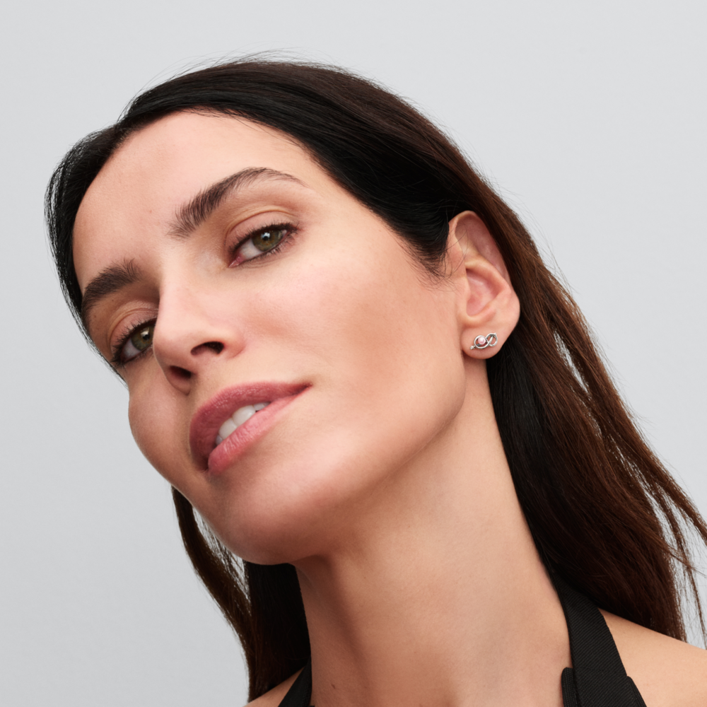 Infinity Knot Stud Earrings