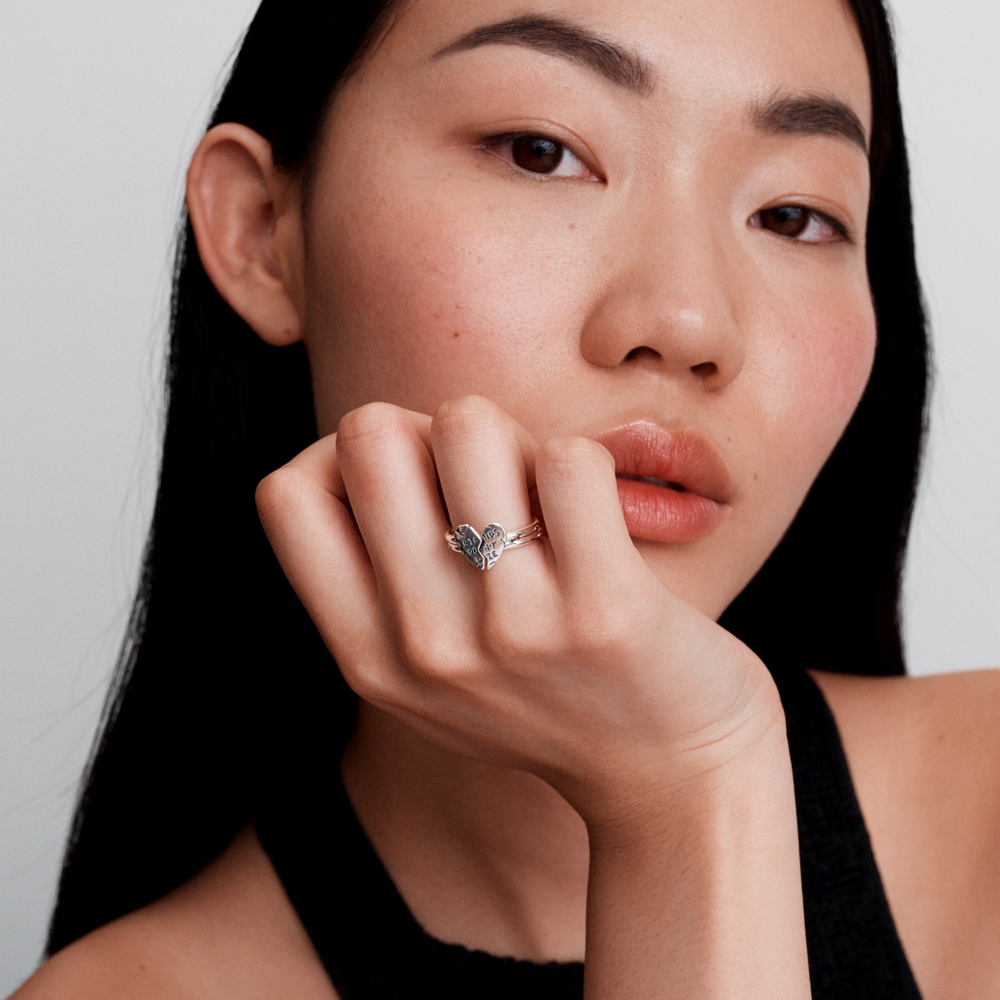 Stranger Things Friends Don't Lie Splittable Ring