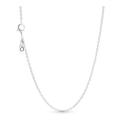 Silver chain necklace on sale pandora