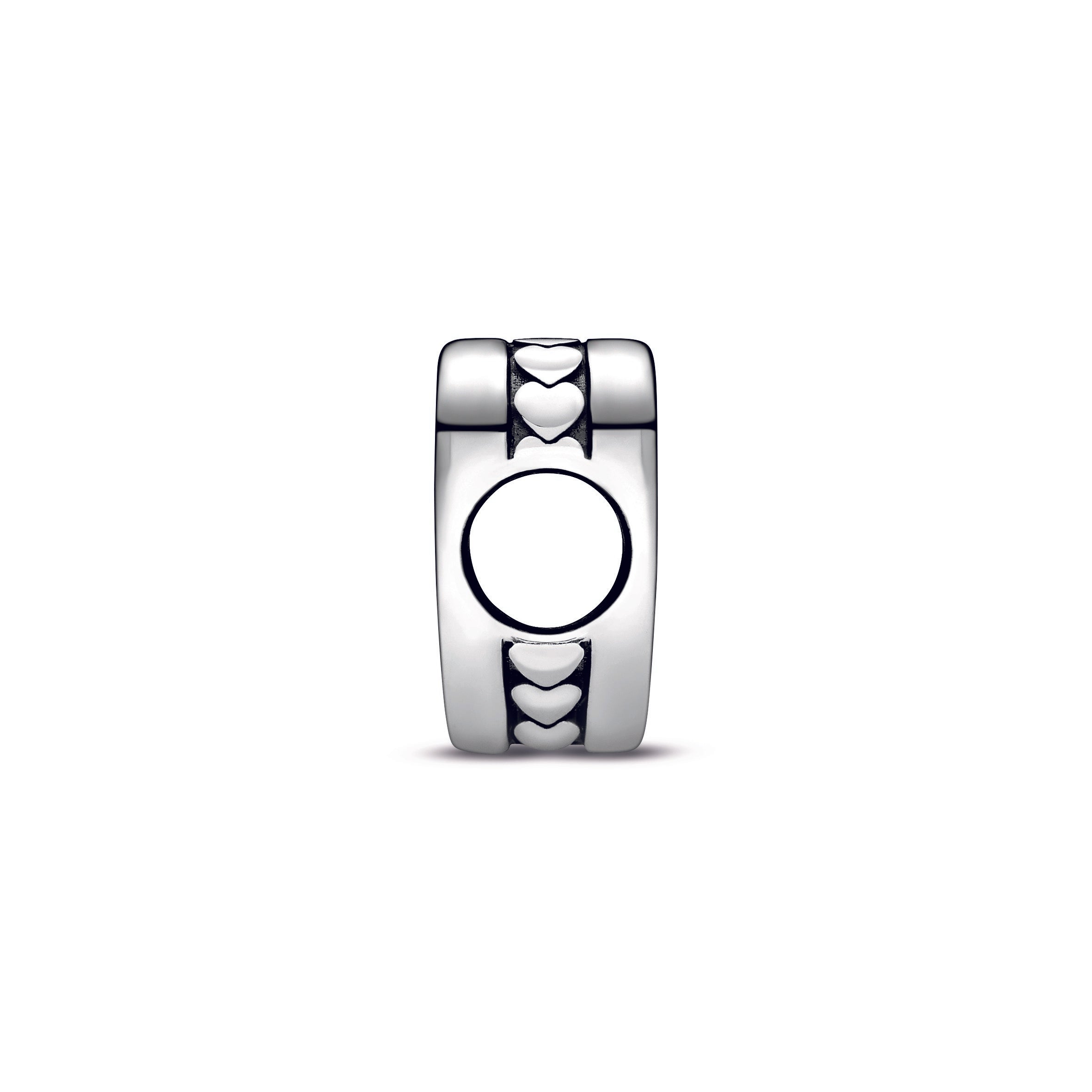 Jordan sterling silver charm with red enamel