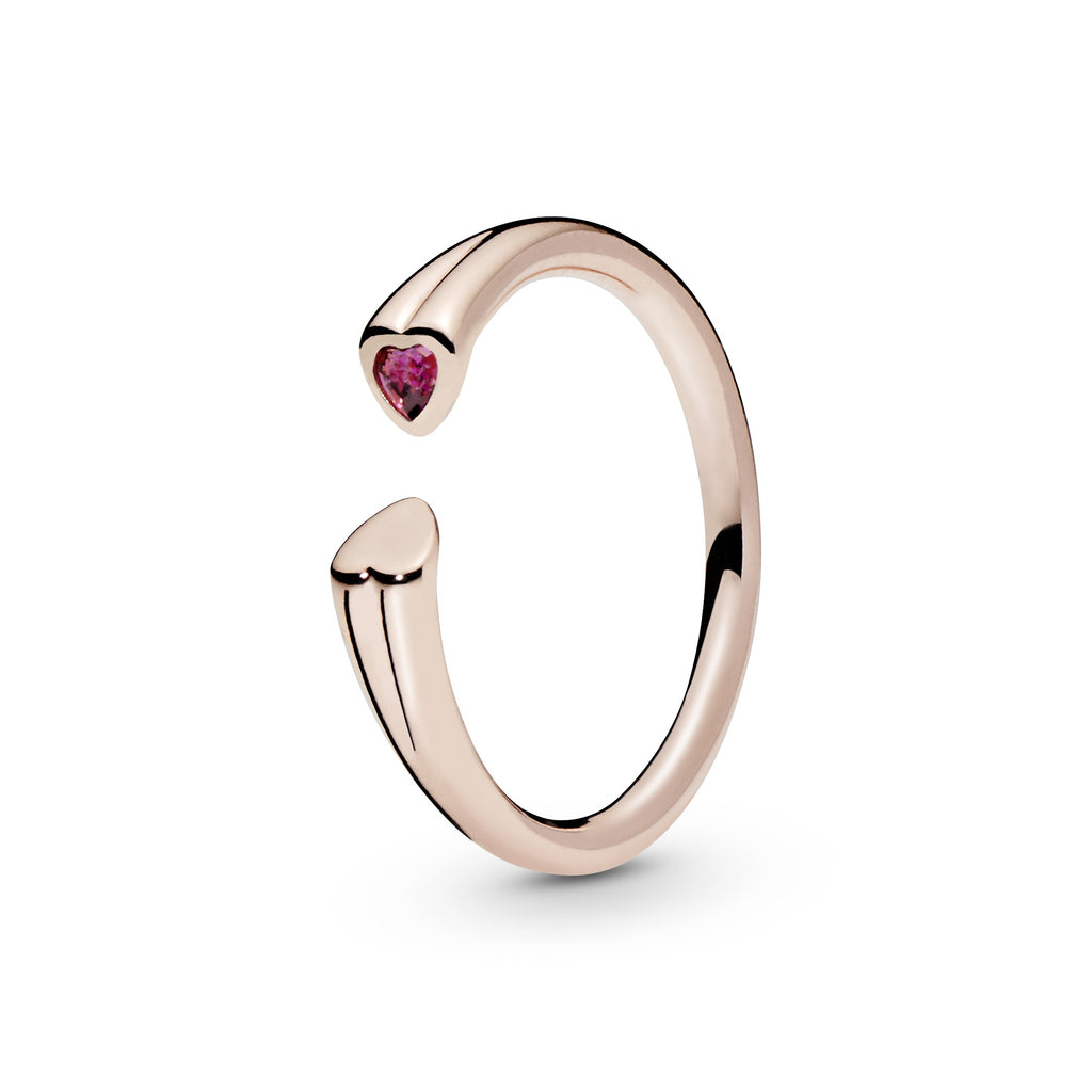 Pandora open ring rose clearance gold