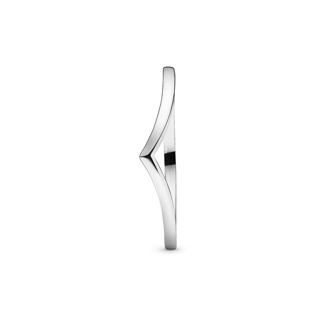 Wishbone silver ring pandora cheap