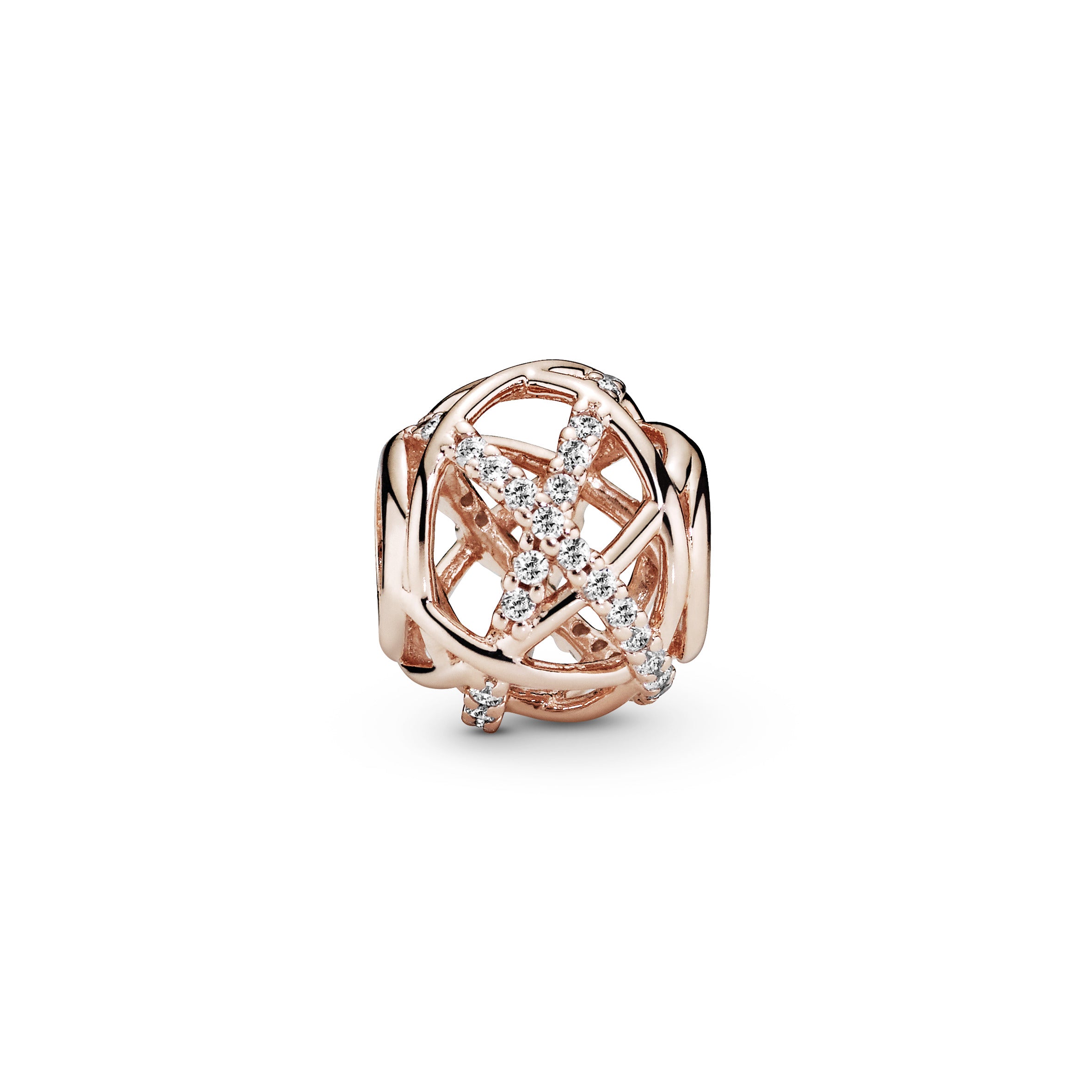 Sparkling & Polished Lines Charm