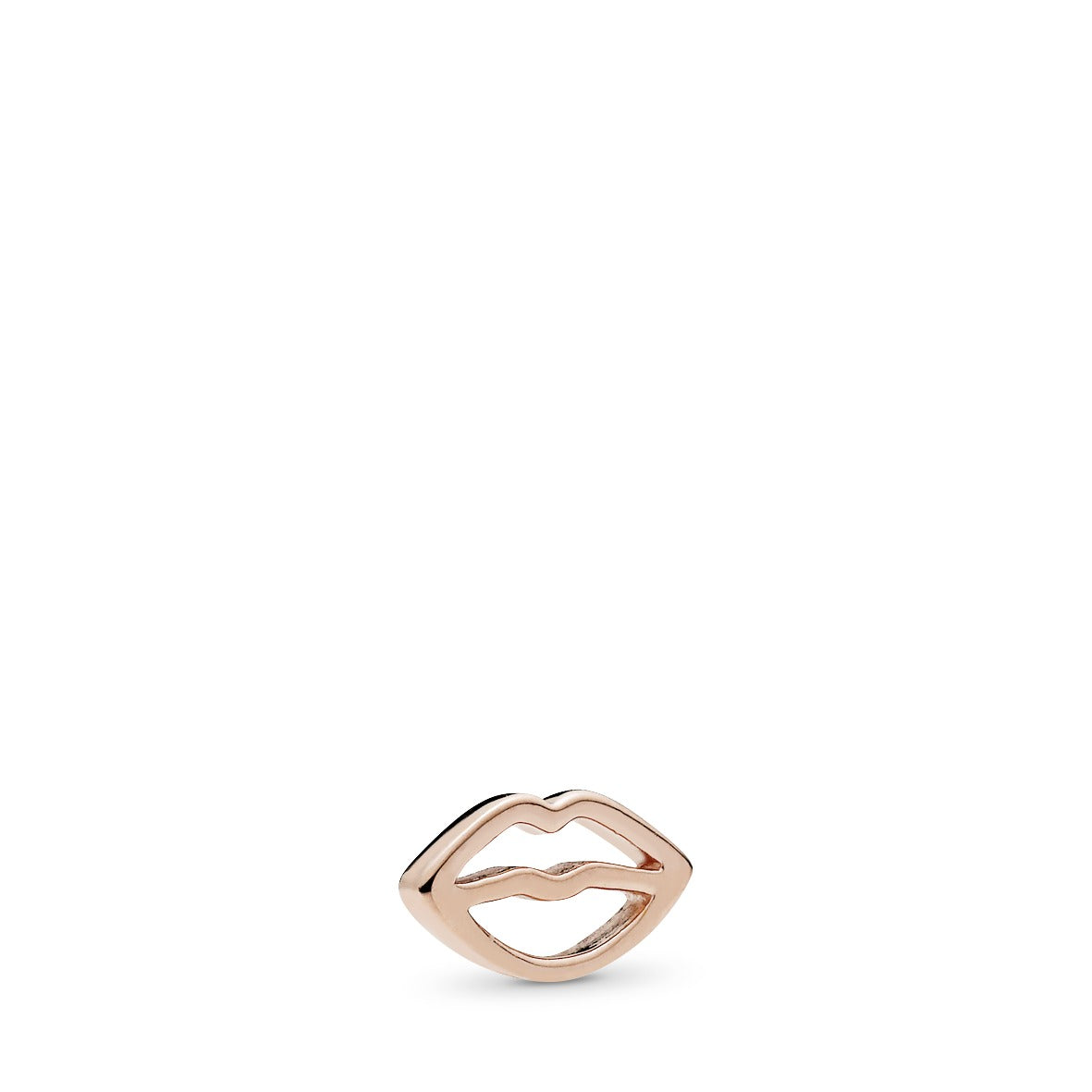 Lips 14k Rose Gold-plated petite element