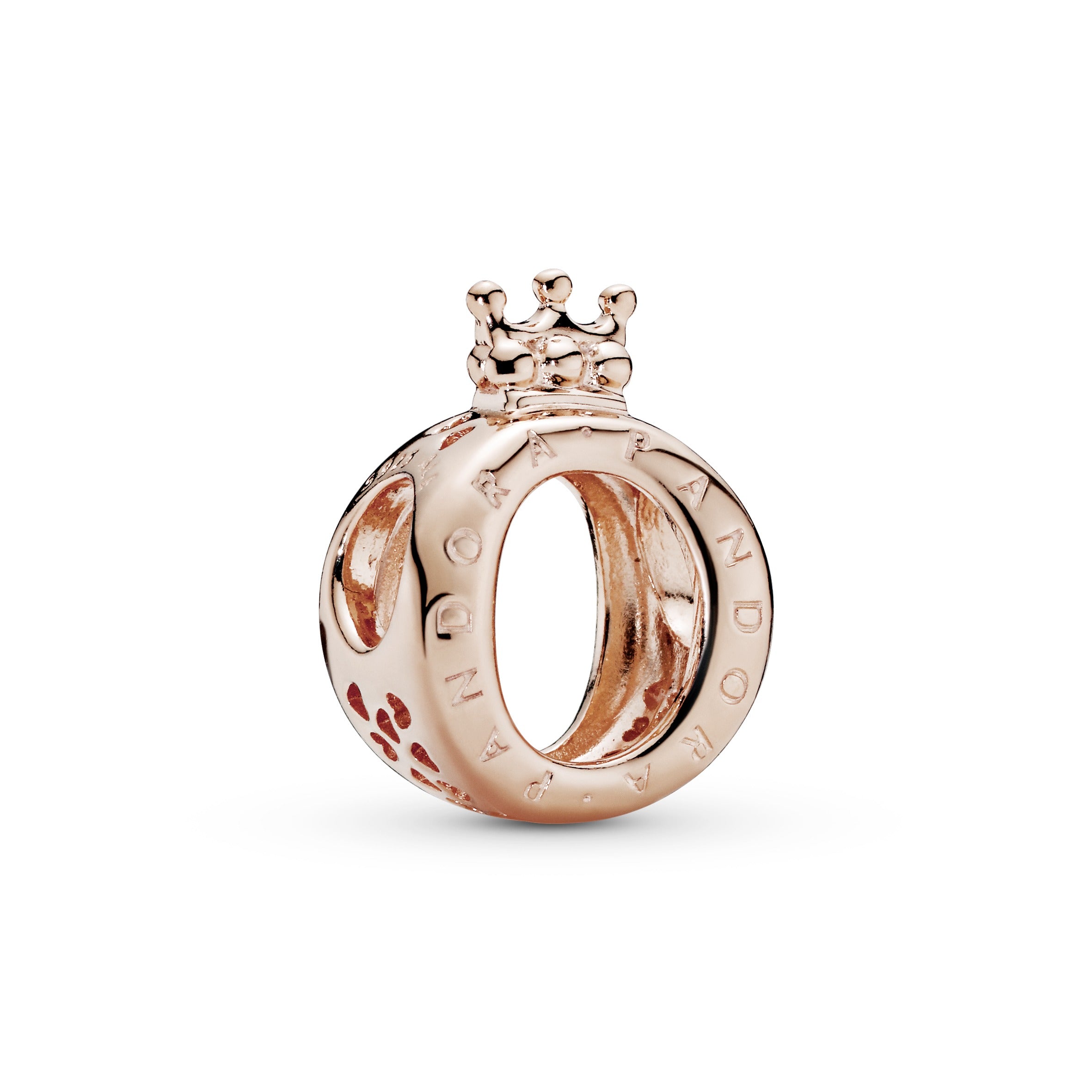 PANDORA Rose crown O charm