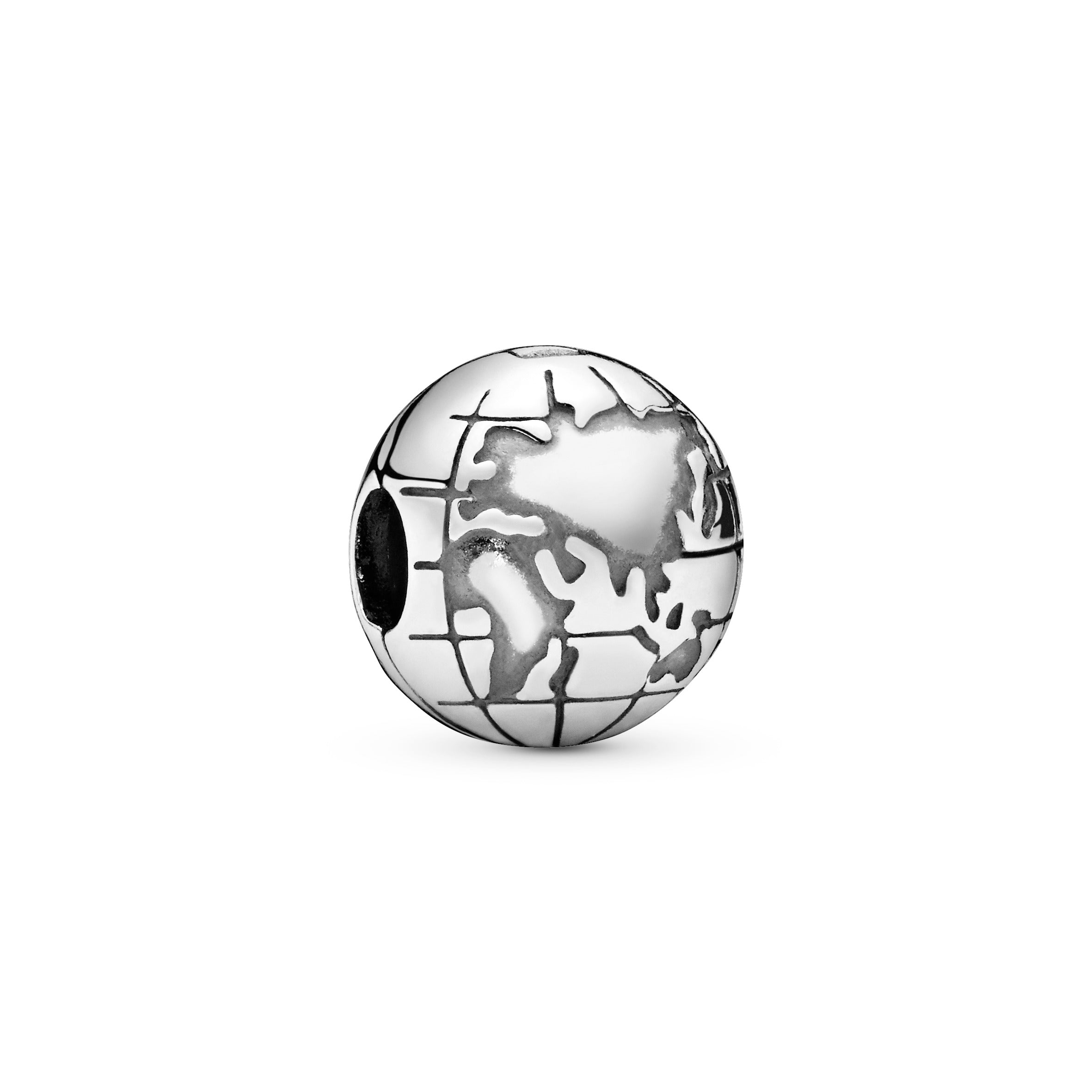 Globe silver clip