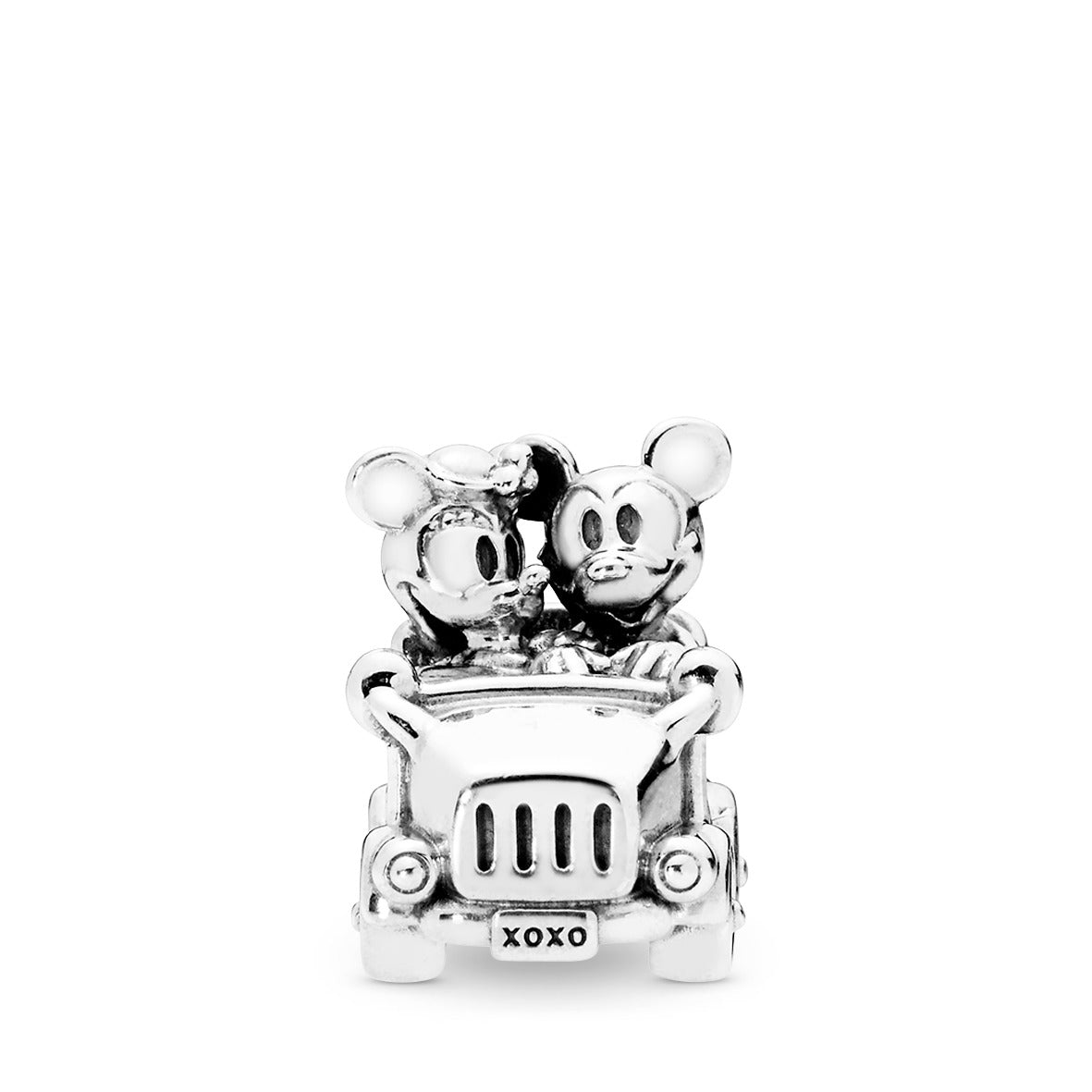 Disney Mickey & Minnie car silver charm