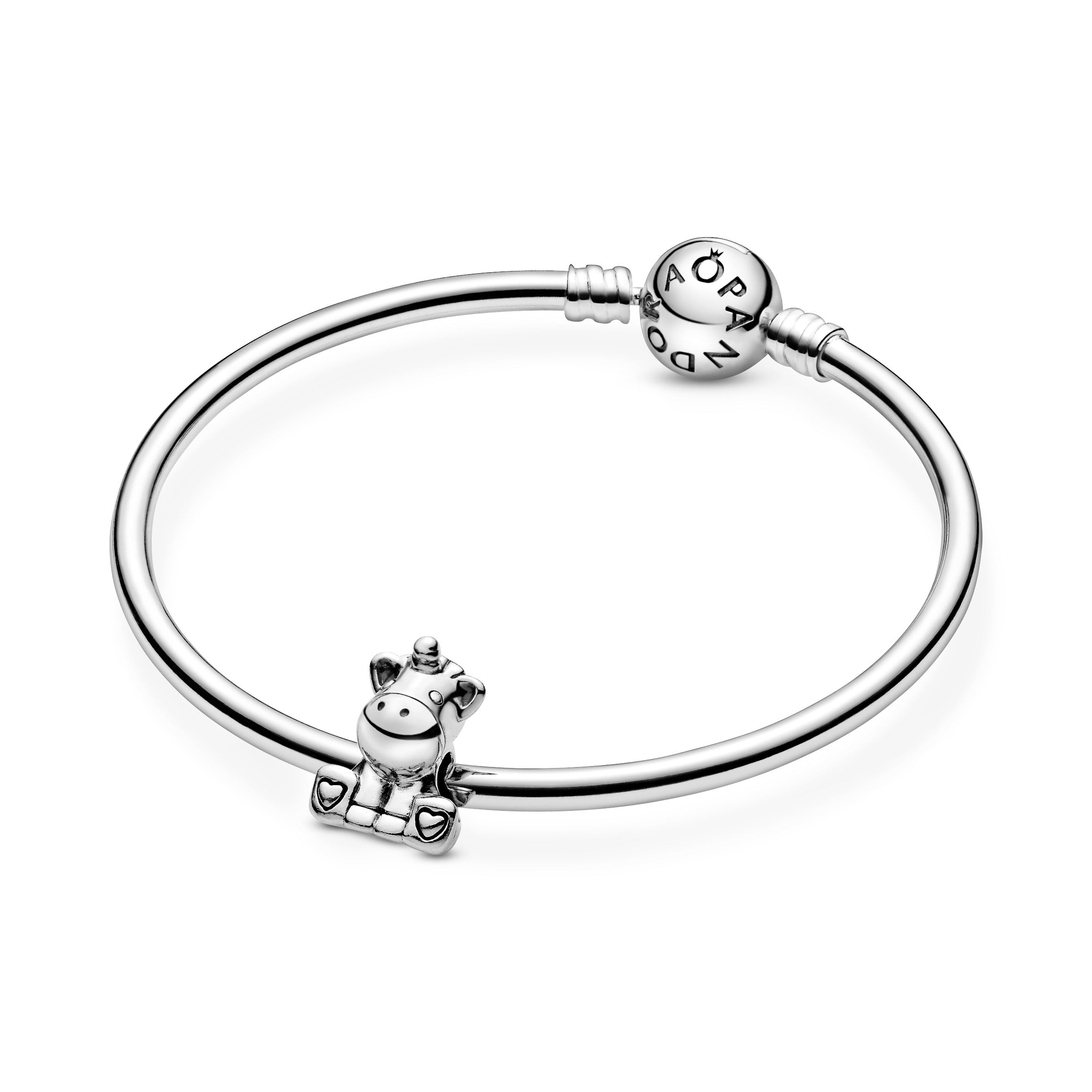 Unicorn silver charm