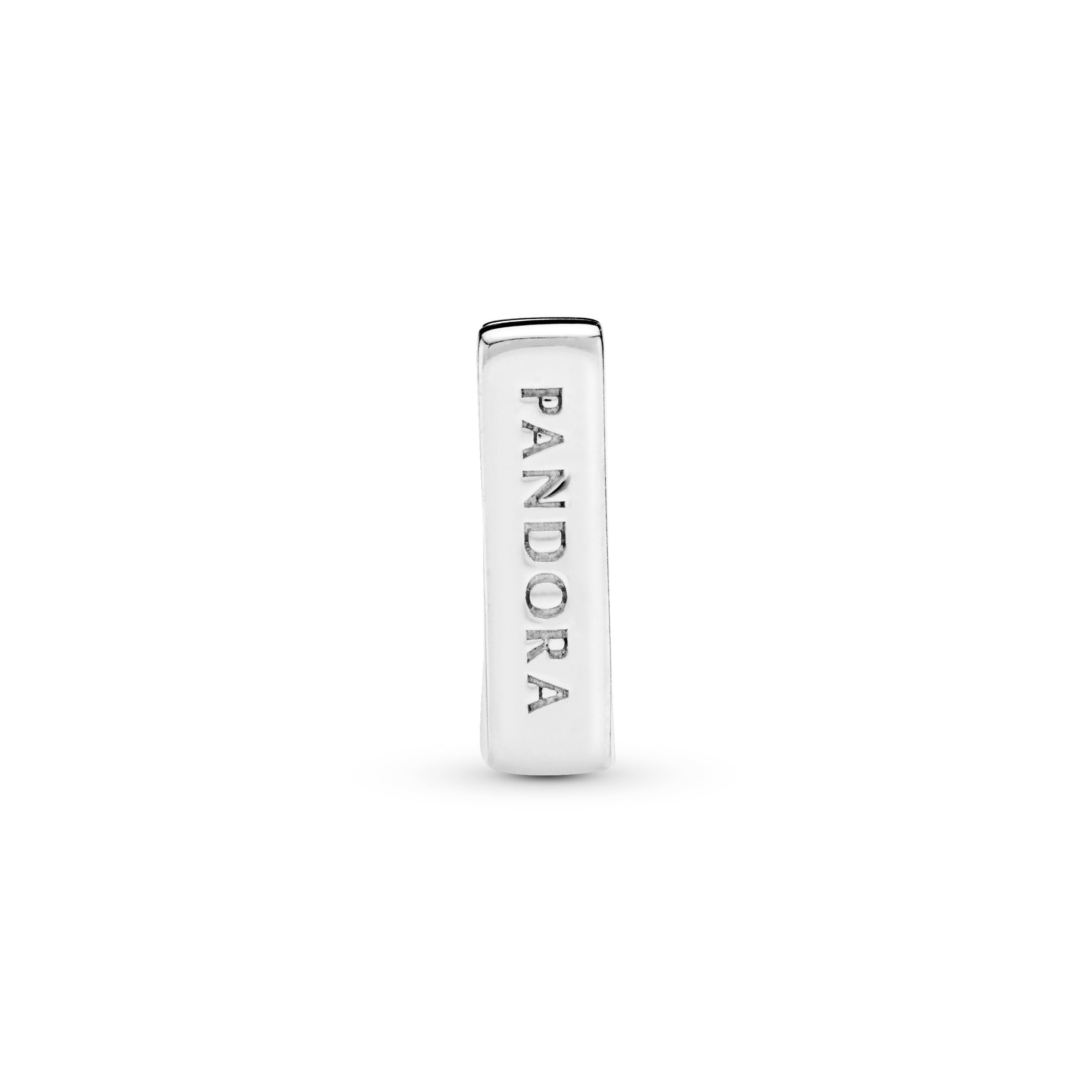 PANDORA Reflexions silver clip charm with clear cubic zirconia