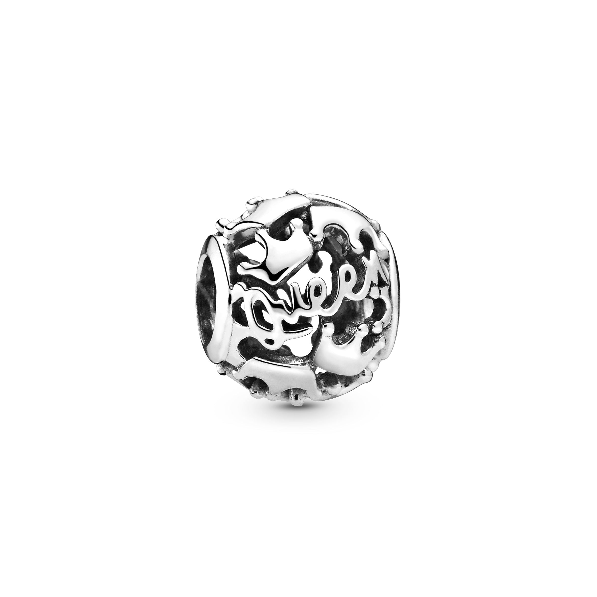 Queen sterling silver charm