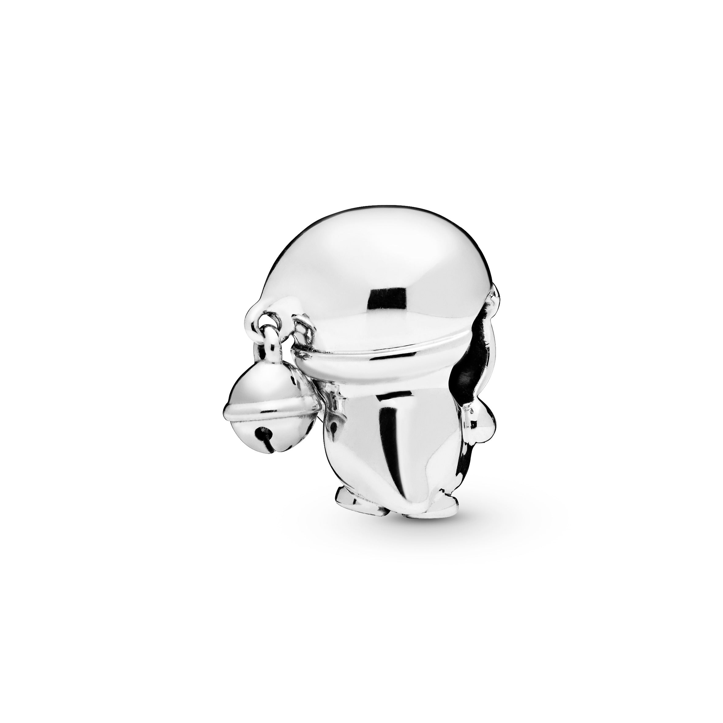 Penguin sterling silver charm