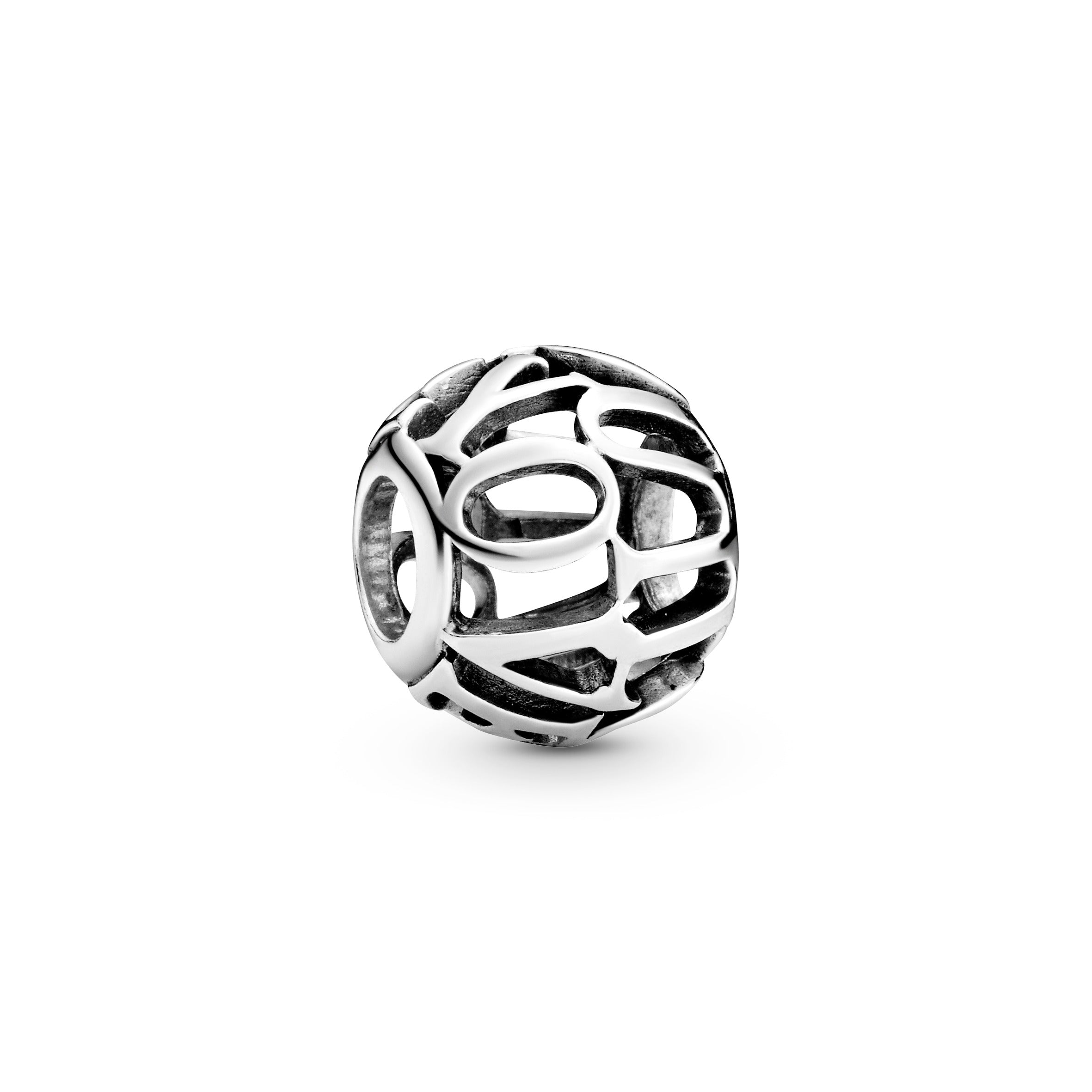 I love you sterling silver charm