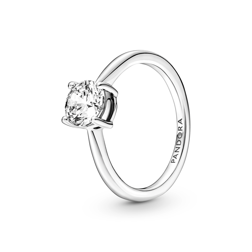 Sparkling Solitaire Ring1