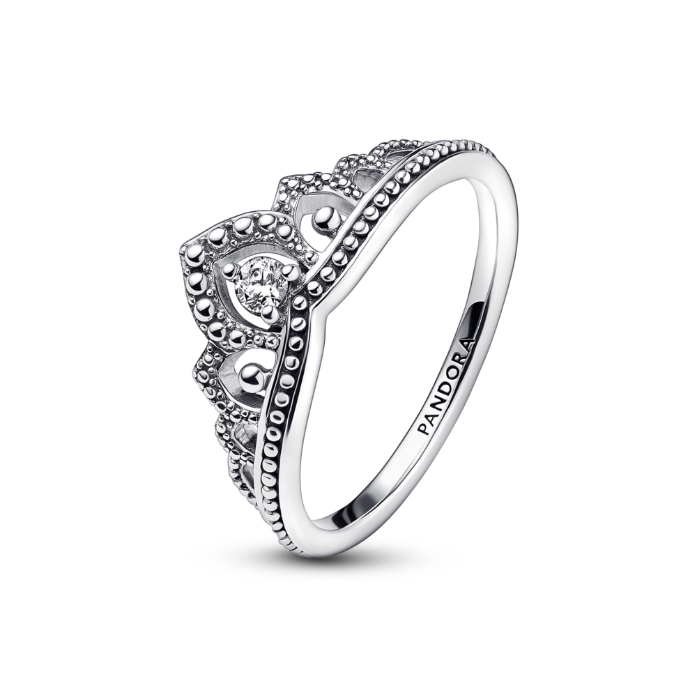 Regal Beaded Tiara Ring
