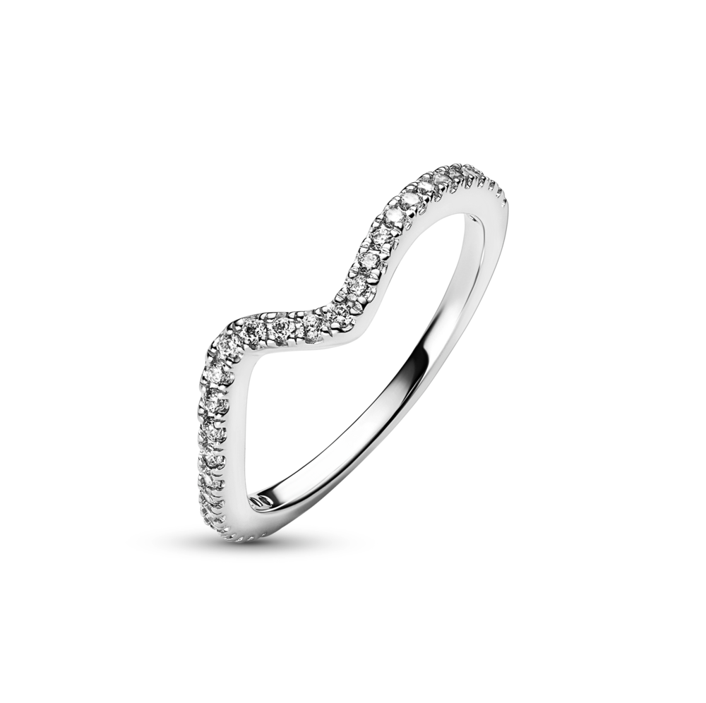 Sparkling Wave Ring