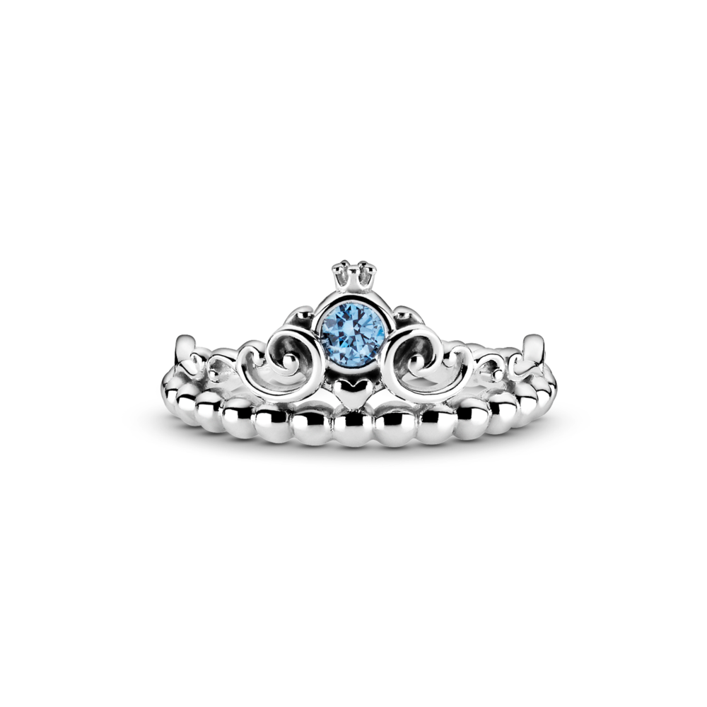 Disney Cinderella Blue Tiara Ring