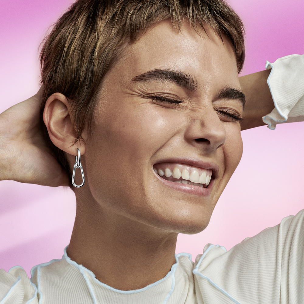 Pandora ME Hoop Link Earring