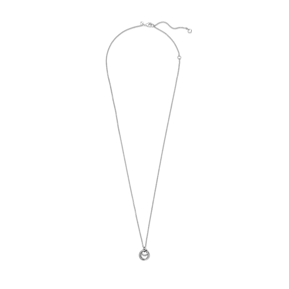 Family Always Encircled Pendant Necklace