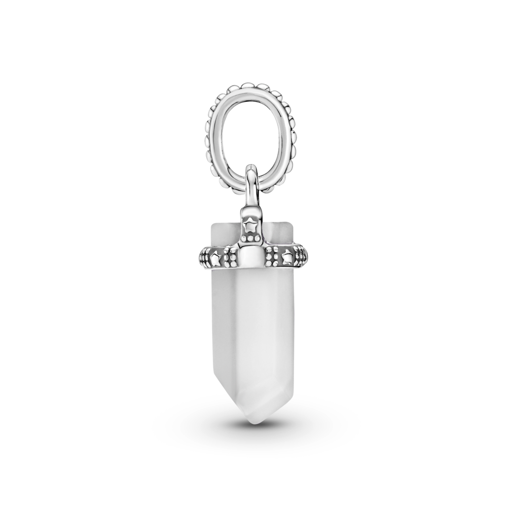 White Amulet Pendant