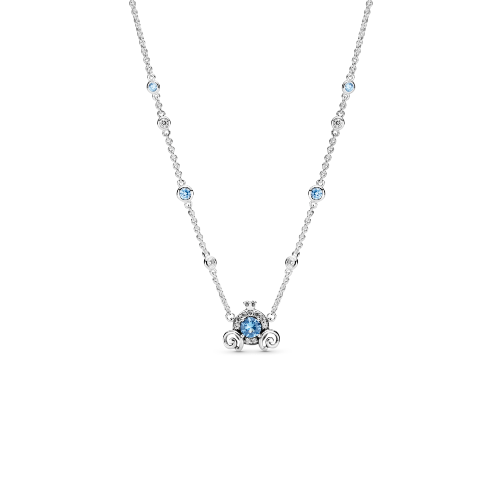 Disney Pumpkin Coach Collier Necklace