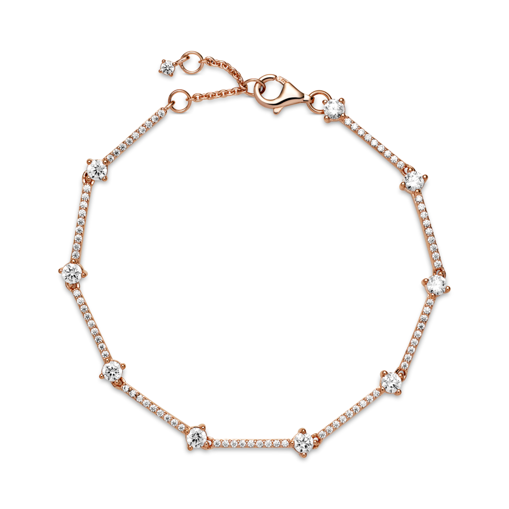 Sparkling Pavé Bars Bracelet