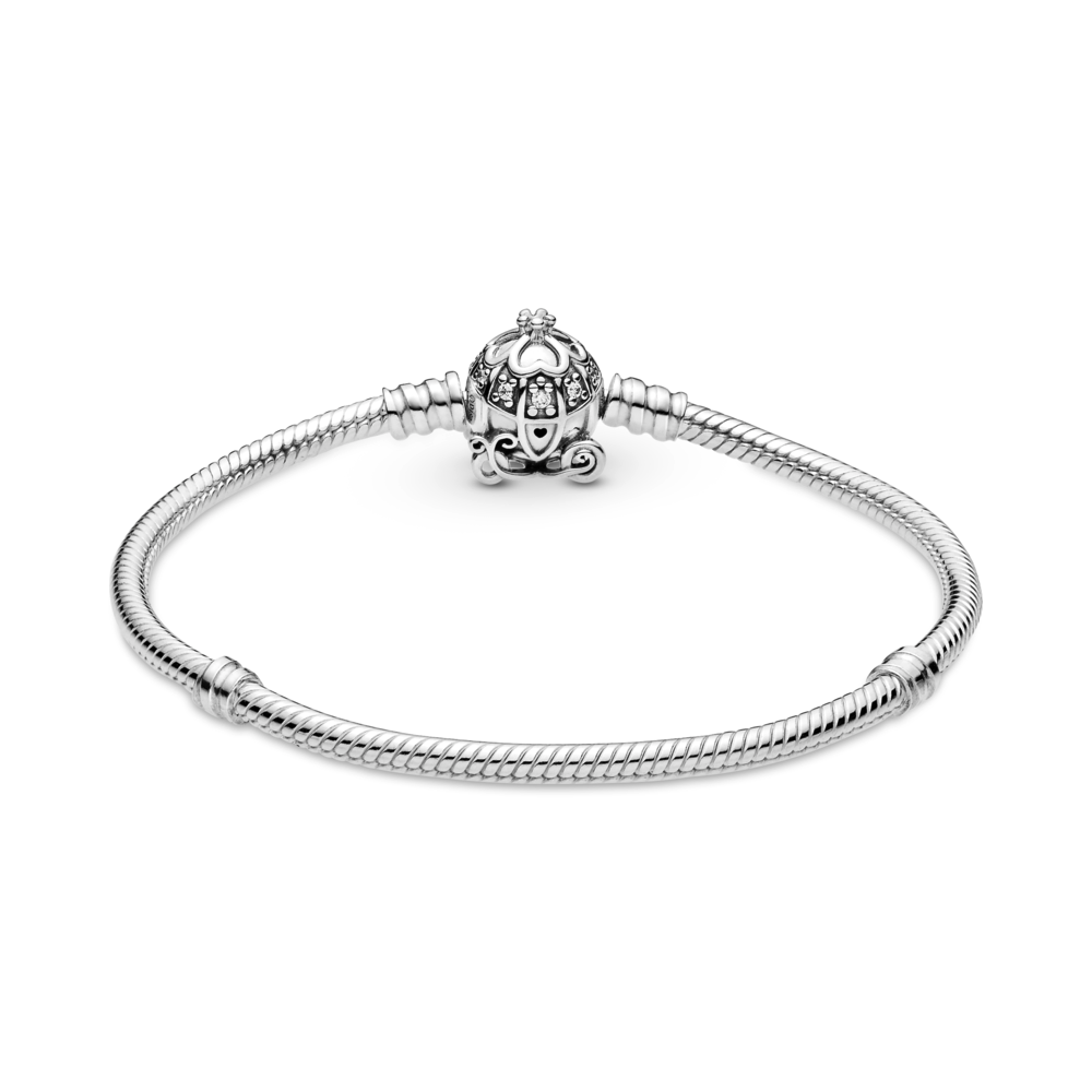 Disney Cinderella Pumpkin Coach Clasp Pandora Moments Bracelet