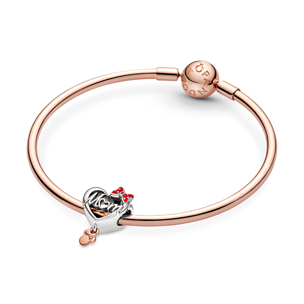 Disney Minnie Mouse Mum Heart Charm