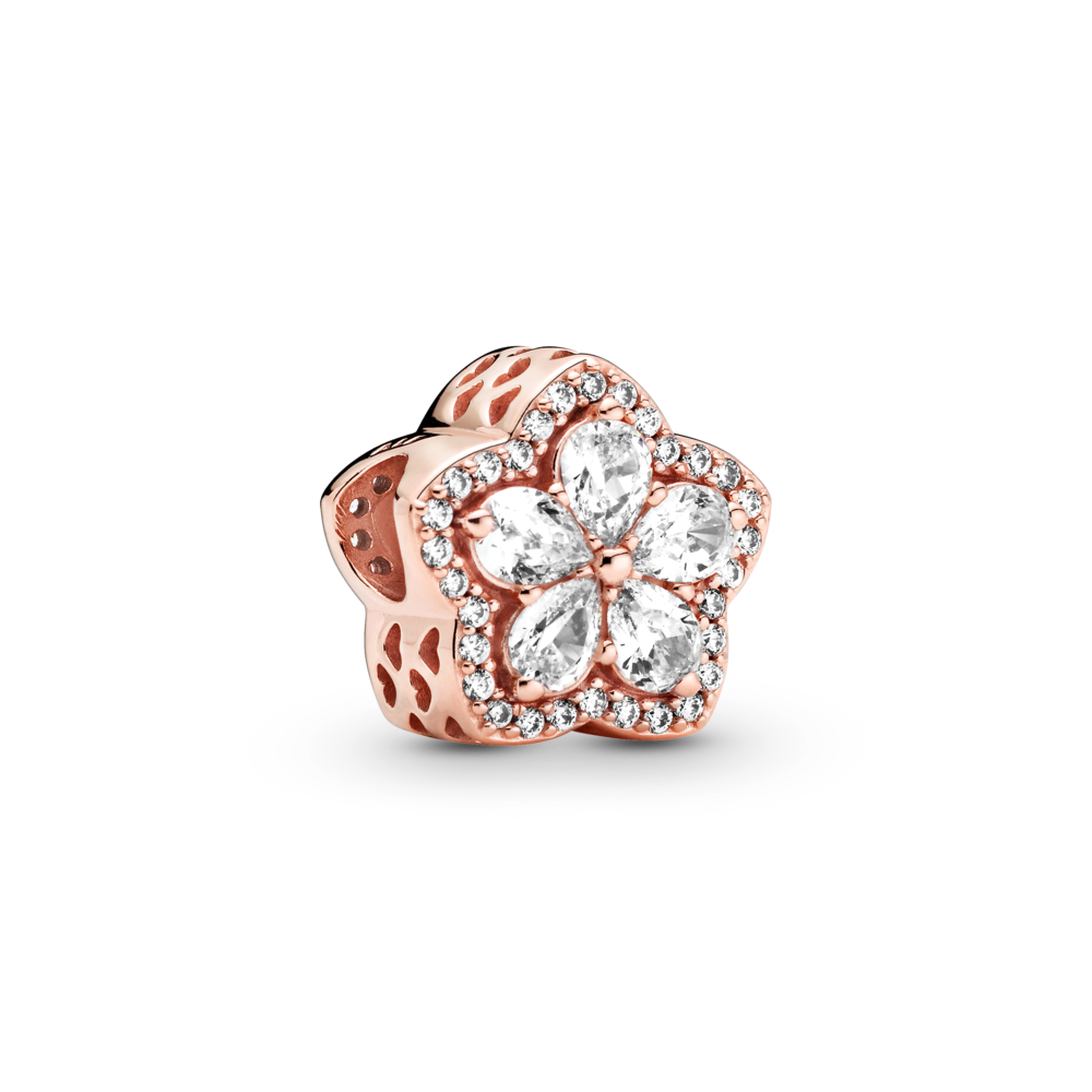 Sparkling Snowflake Pavé Charm