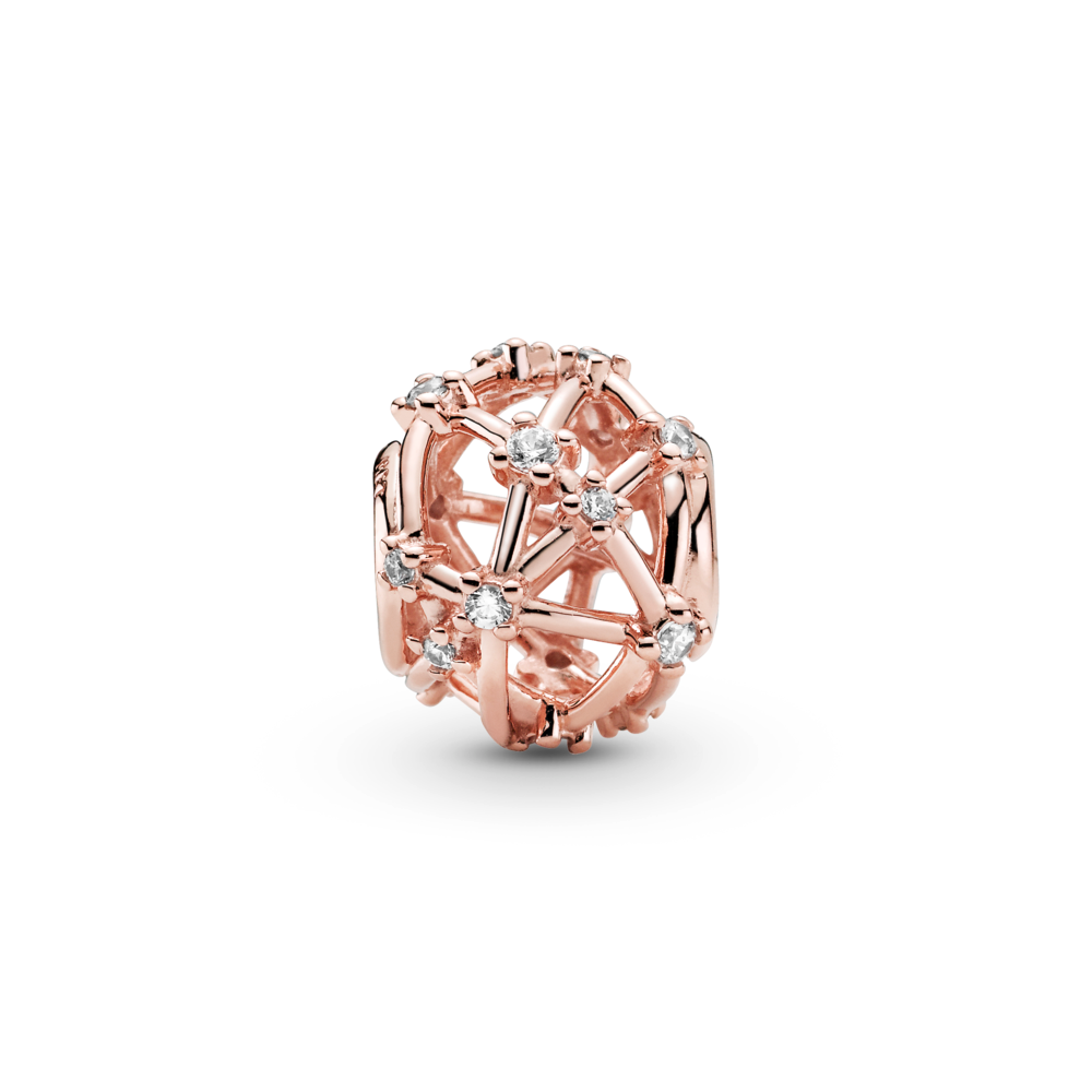 Openwork Star Constellations Charm