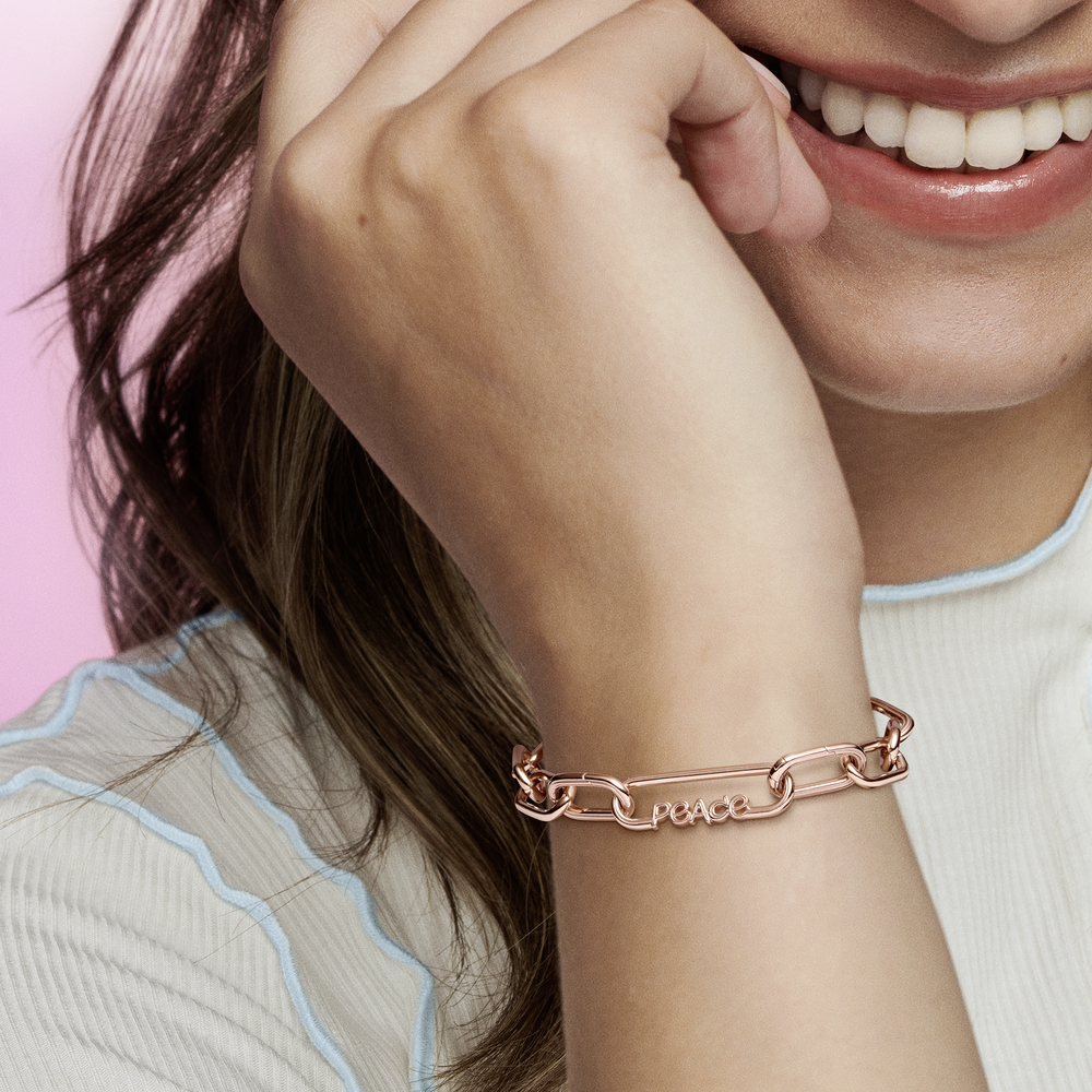 Pandora ME Styling Peace Word Link