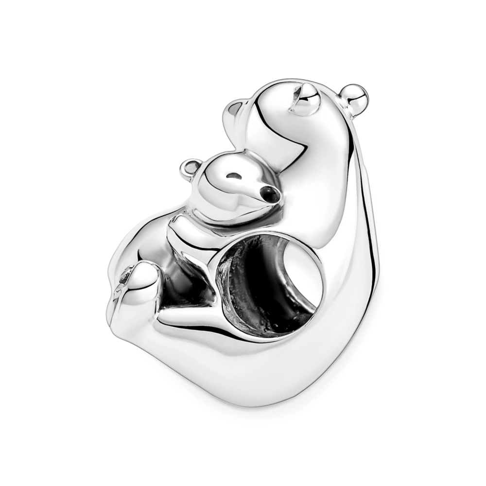Hugging Polar Bears Charm