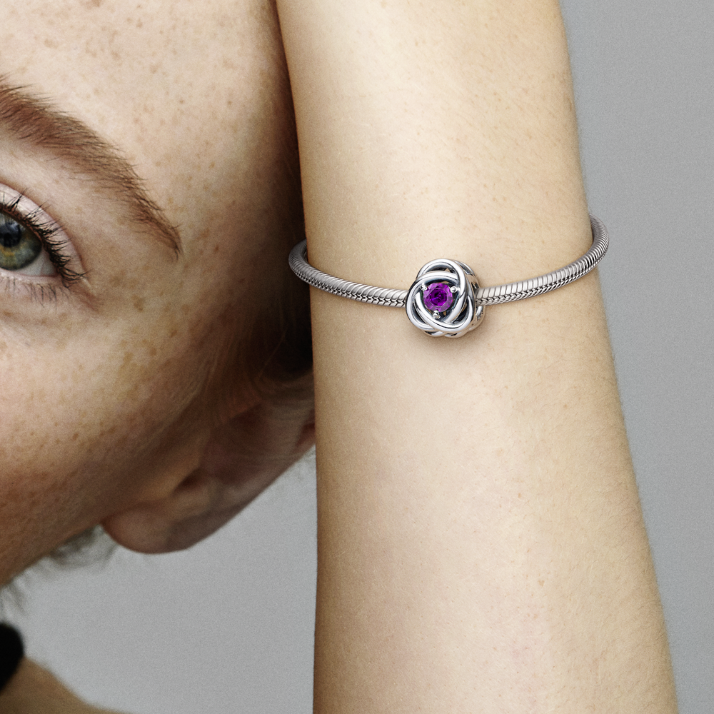 Purple radiant hearts of pandora ring hotsell