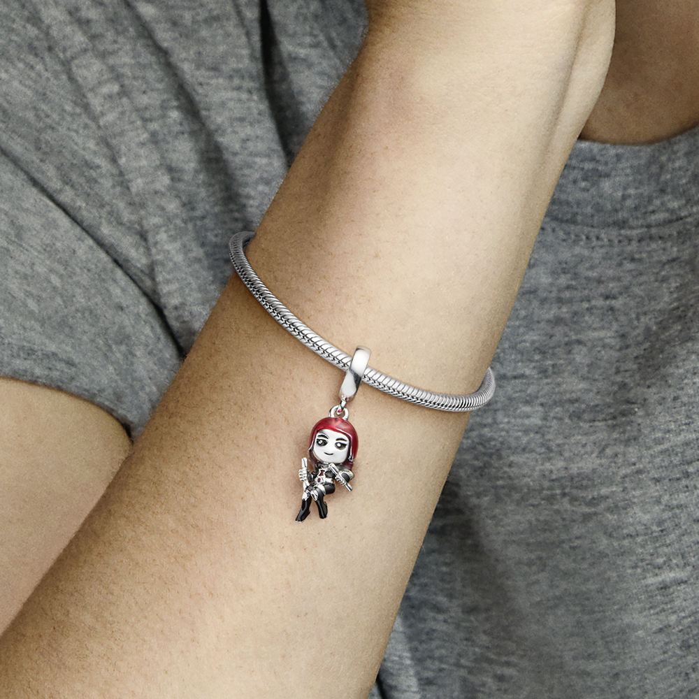 Marvel The Avengers Black Widow Dangle Charm