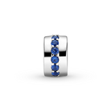 Blue Sparkle Clip Charm