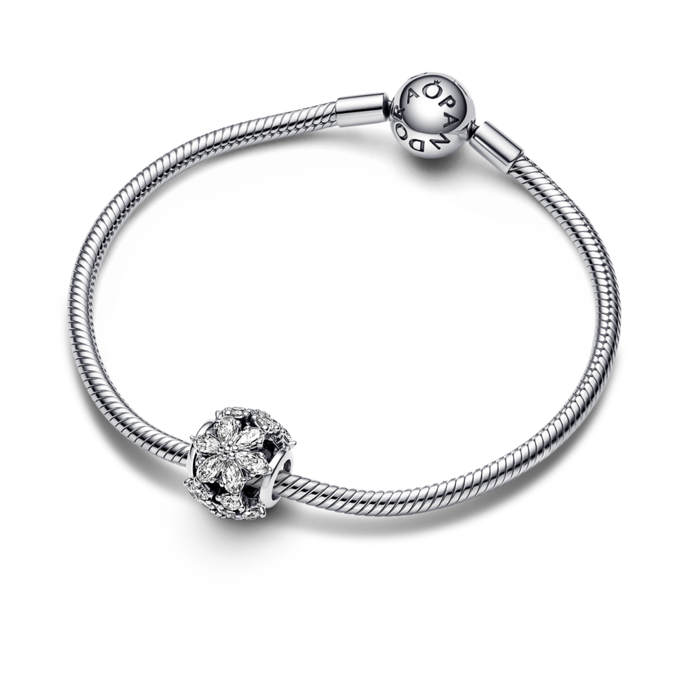 Sparkling Herbarium Cluster Round Charm